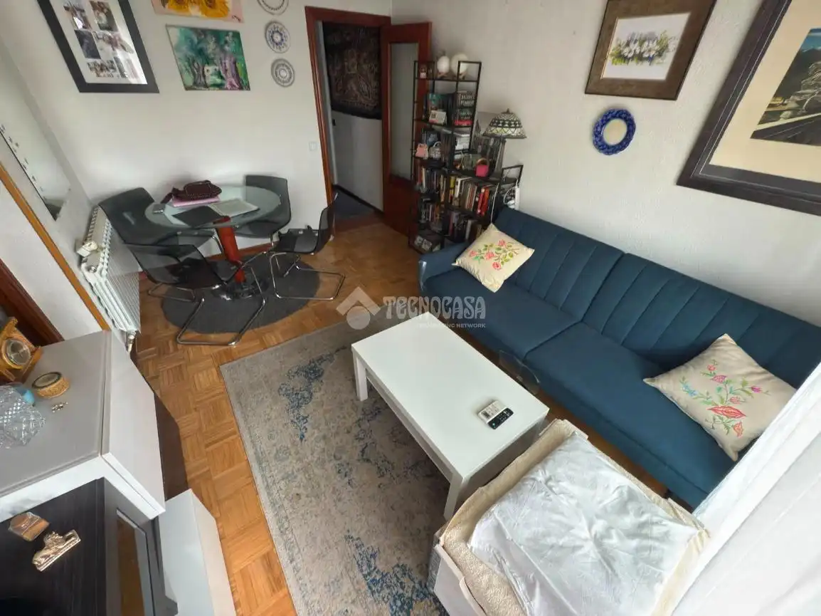 Wohnzimmer von Wohnung zum Verkauf in Fuenlabrada mit Klimaanlage, Parkett und Terrasse