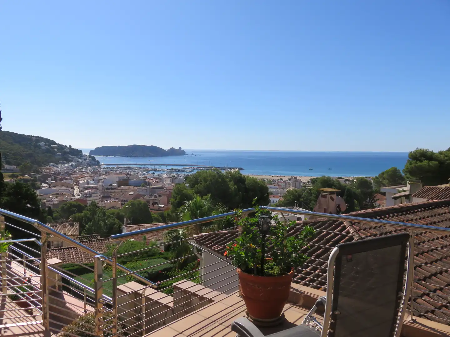 Terraza de Casa o chalet en venta en L'Estartit con Jardín privado, Piscina y Amueblado