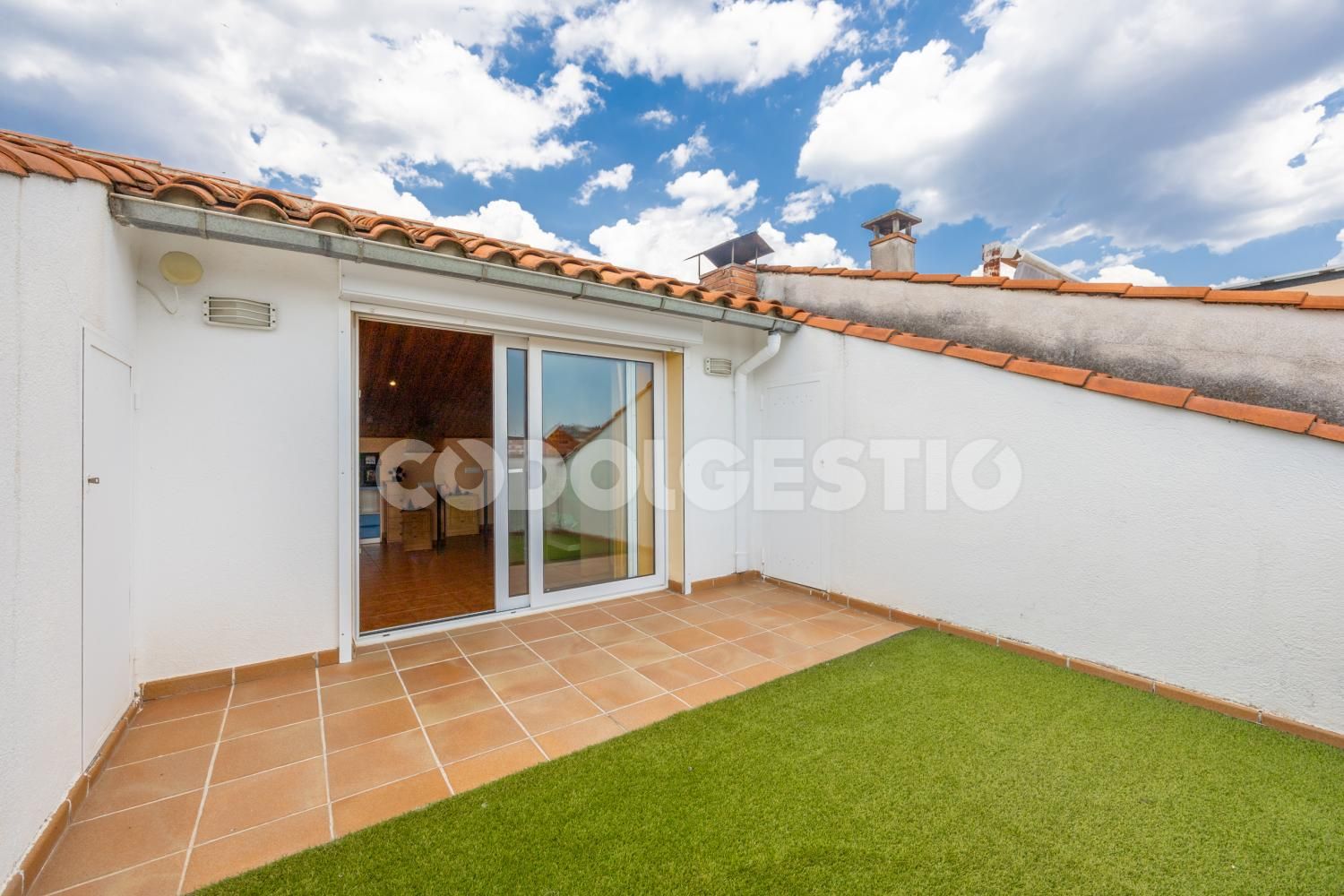 Terrasse von Wohnung zum verkauf in Torelló mit Terrasse und Balkon