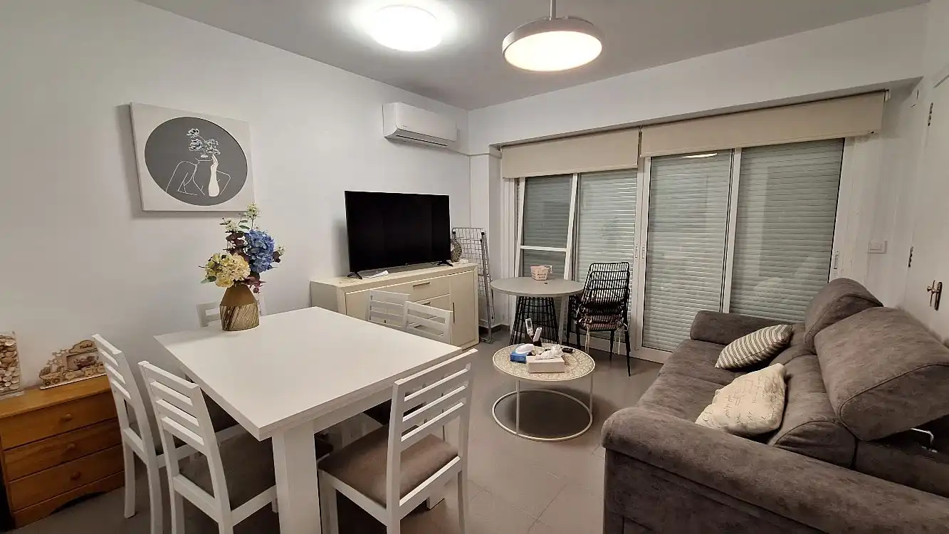 Sala de estar de Apartamento en venta en Gandia con Aire acondicionado, Calefacción y Terraza