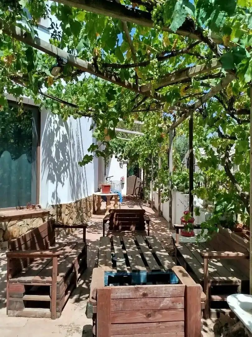 Terraza de Casa o chalet en venta en Algodonales con Jardín privado, Piscina y Amueblado