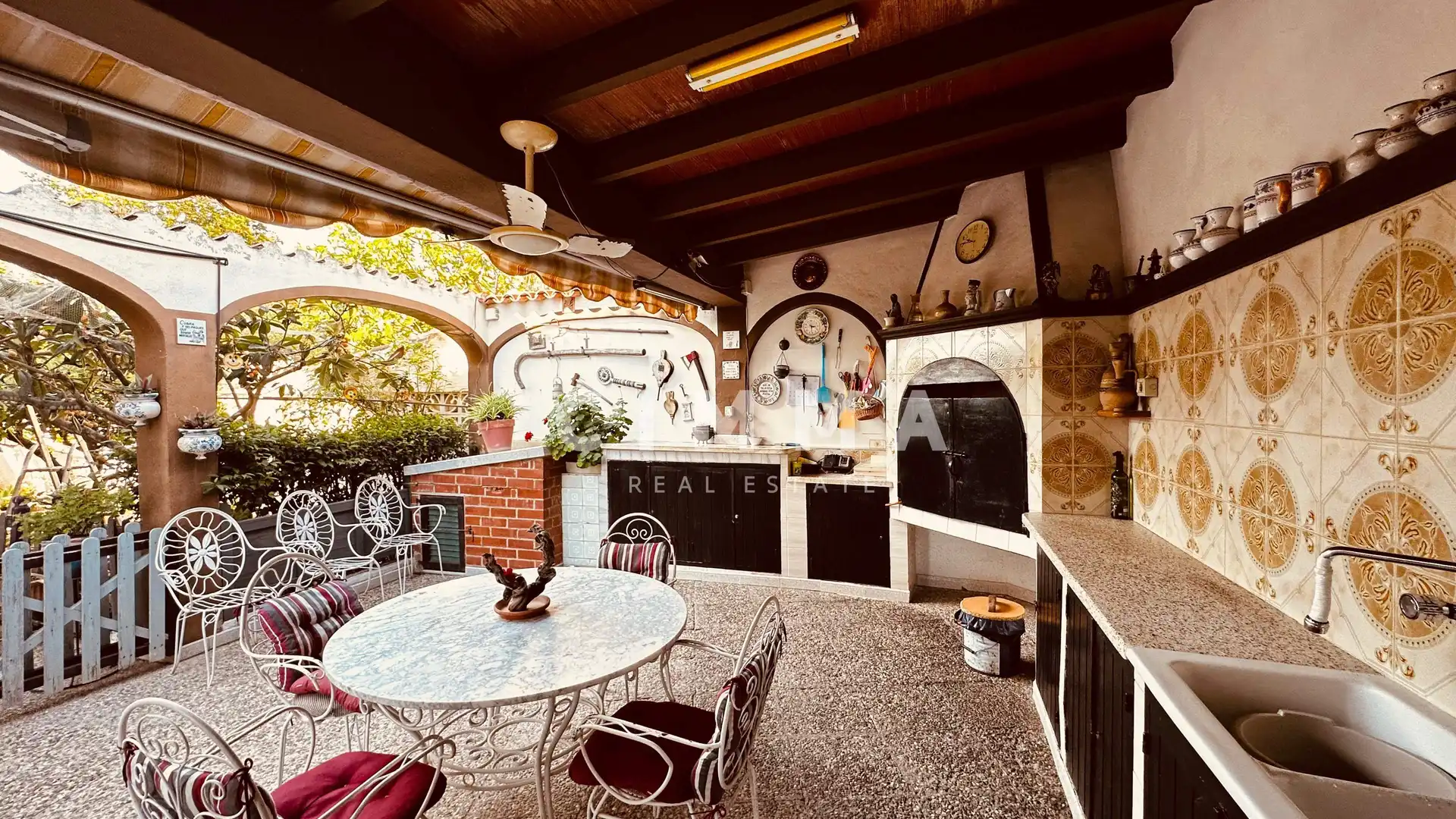 Terraza de Casa o chalet en venta en La Nucia con Aire acondicionado, Calefacción y Jardín privado
