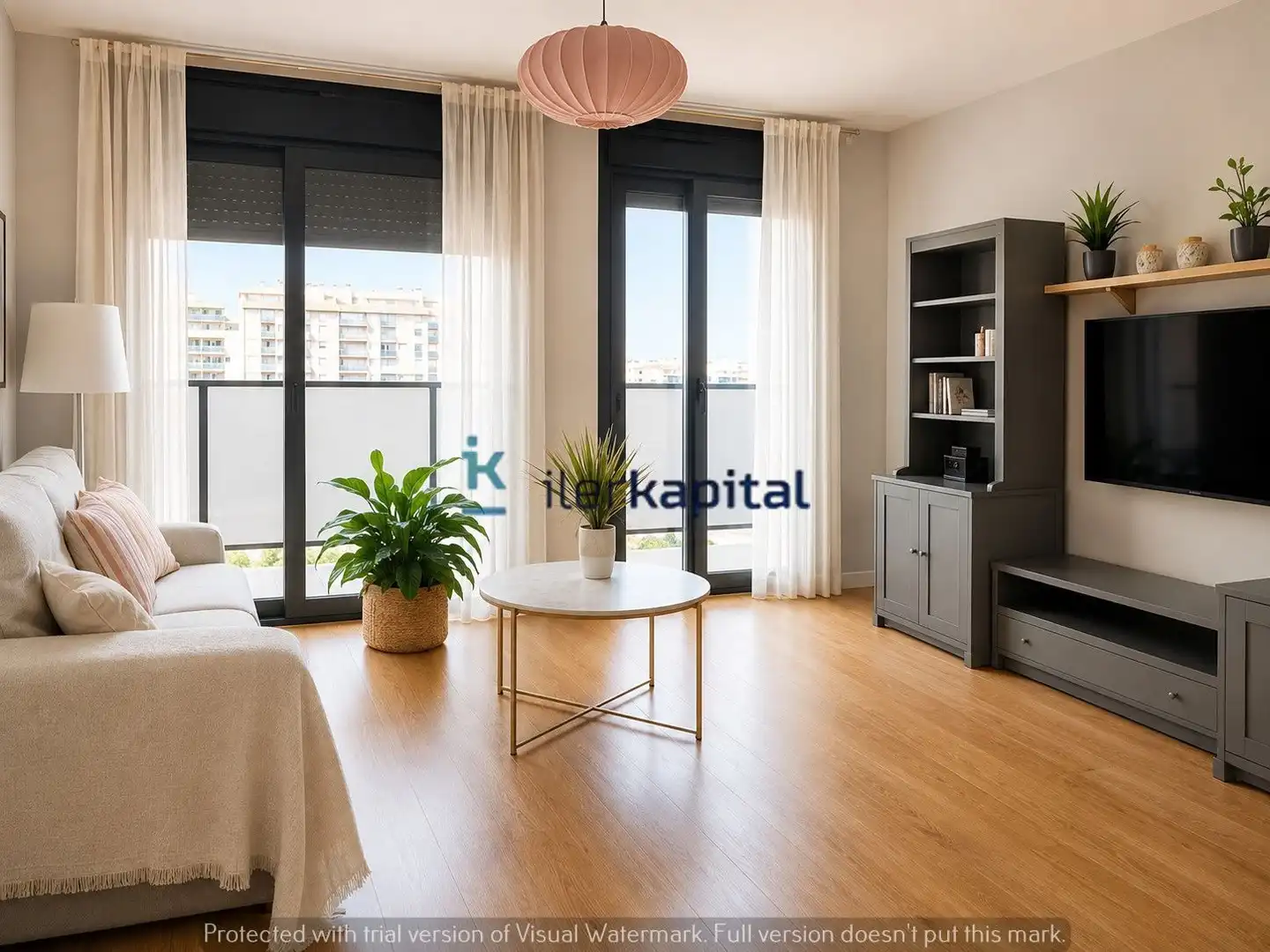 Schlafzimmer von Wohnung zum Verkauf in Lleida mit Klimaanlage, Heizung und Terrasse