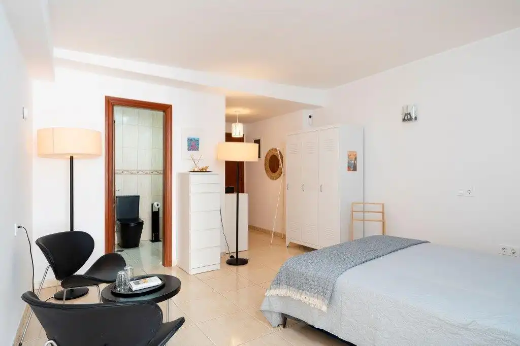 Habitación de Apartamento en venta en Mogán con Aire acondicionado, Parquet y Terraza