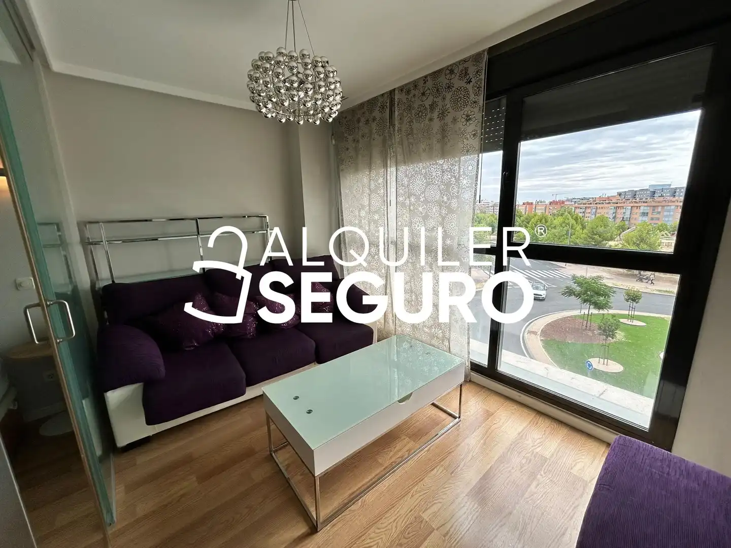 Schlafzimmer von Wohnung zur Miete in Madrid mit Klimaanlage, Heizung und Abstellraum