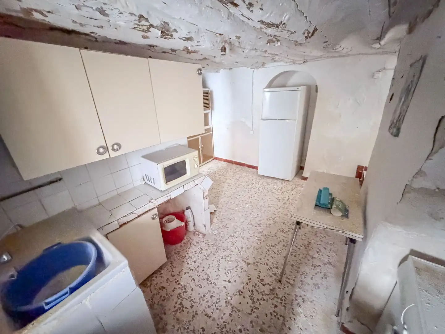 Cocina de Finca rústica en venta en Agrón