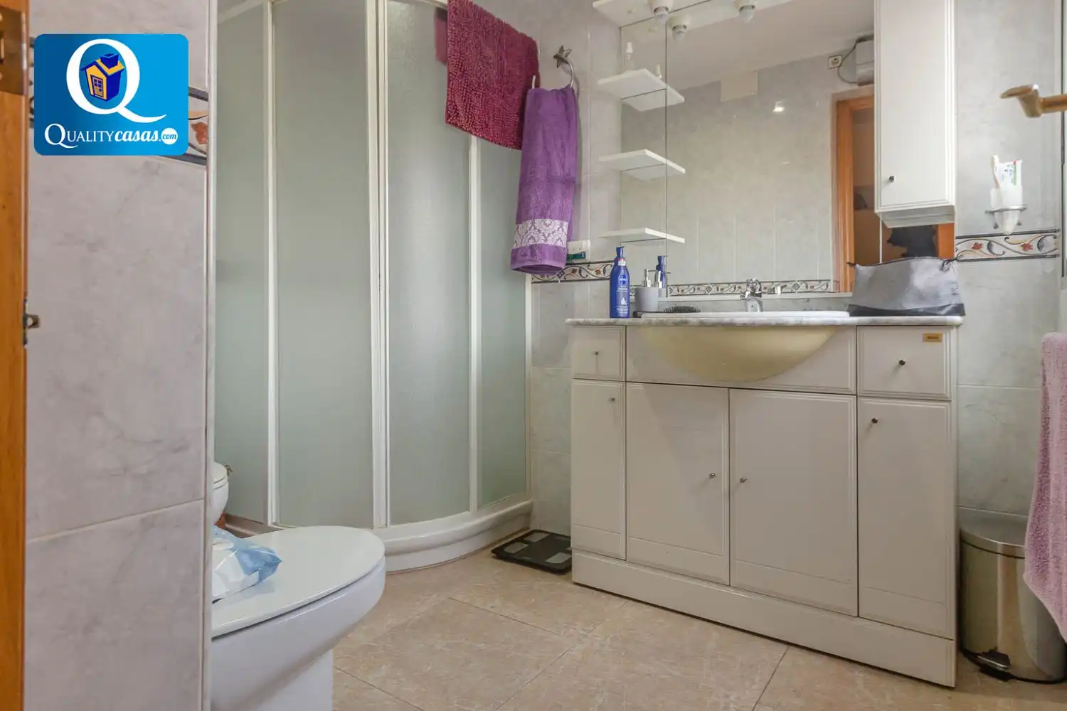 Baño de Dúplex en venta en Jijona / Xixona con Aire acondicionado, Calefacción y Terraza