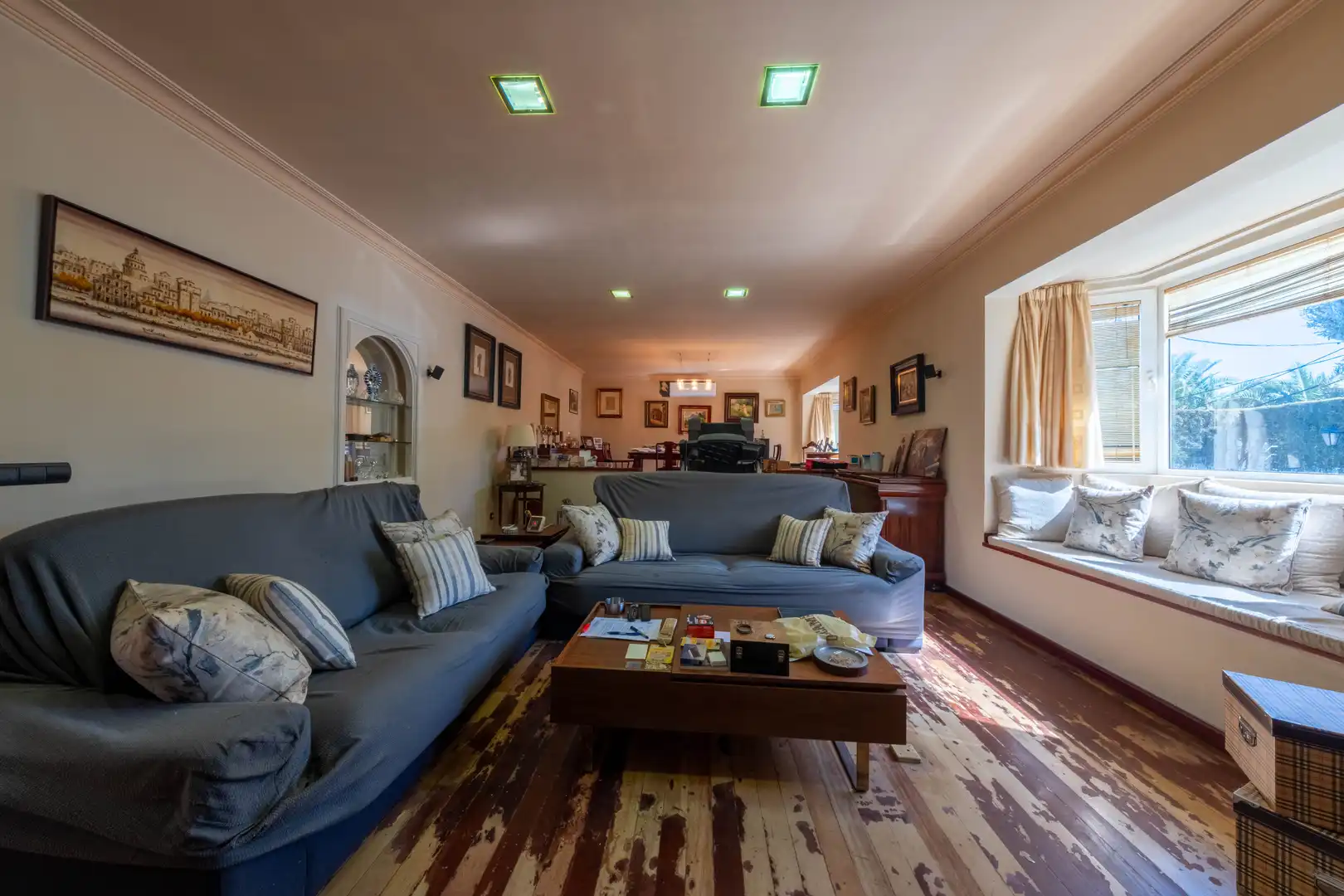Sala d'estar de Casa o xalet en venda en Las Palmas de Gran Canaria amb Jardí privat, Terrassa i Traster