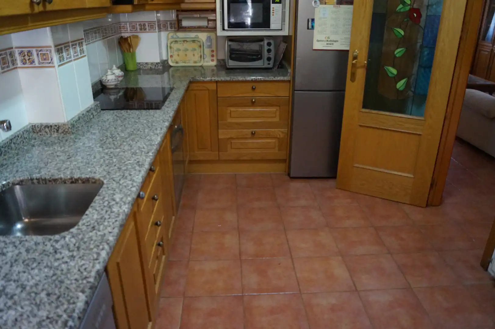 Cocina de Casa adosada en venta en Guadalajara con Jardín privado y Terraza
