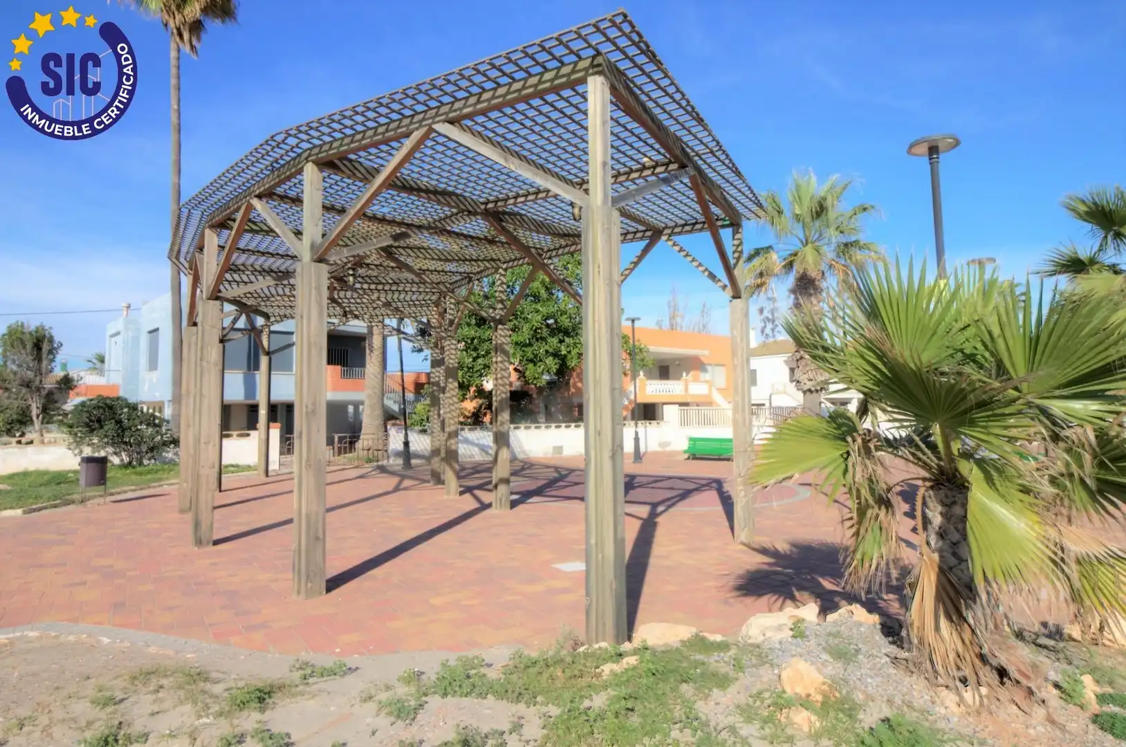 Terrasse von Wohnung zum Verkauf in Almenara mit Parkett, Abstellraum und Möbliert