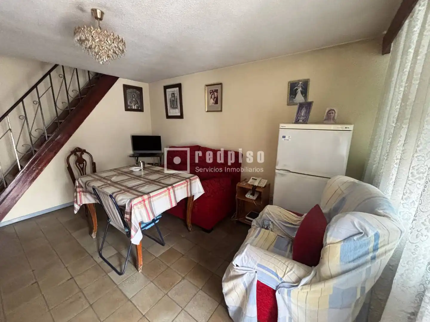 Sala d'estar de Casa o xalet en venda en Madrid amb Terrassa