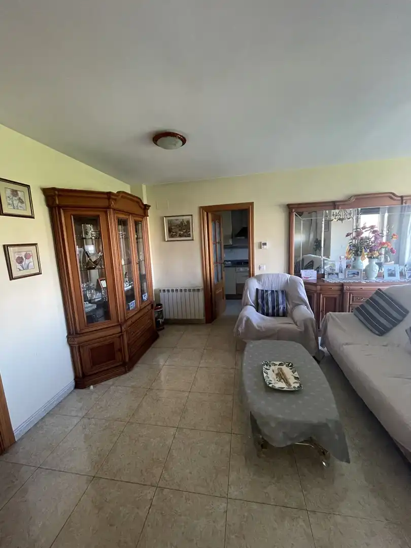 Sala d'estar de Dúplex en venda en Girona amb Calefacció i Terrassa