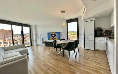 Living room of Attic for sale in Terrassa  with Heating, Private garden and Terrace