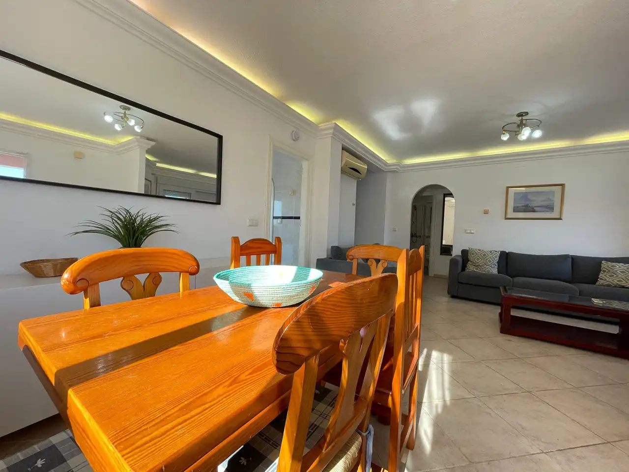 Comedor de Casa o chalet en venta en La Manga del Mar Menor con Aire acondicionado, Calefacción y Jardín privado