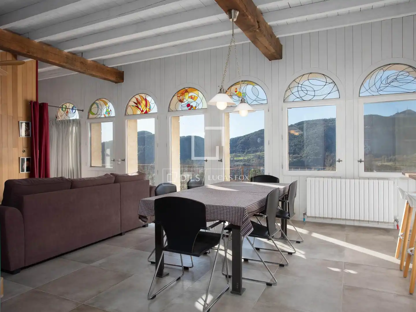 Dining room of Country homes for sale in Banyoles  with Heating, Private garden and Terrace