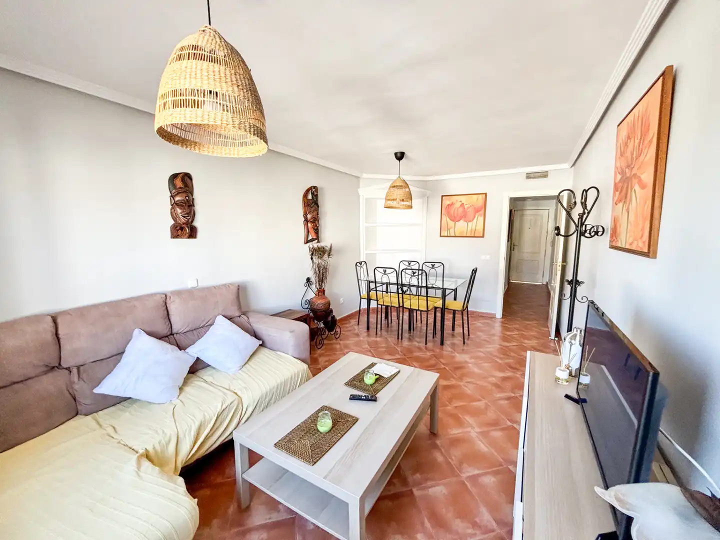 Sala de estar de Piso en venta en Casares con Aire acondicionado, Calefacción y Amueblado