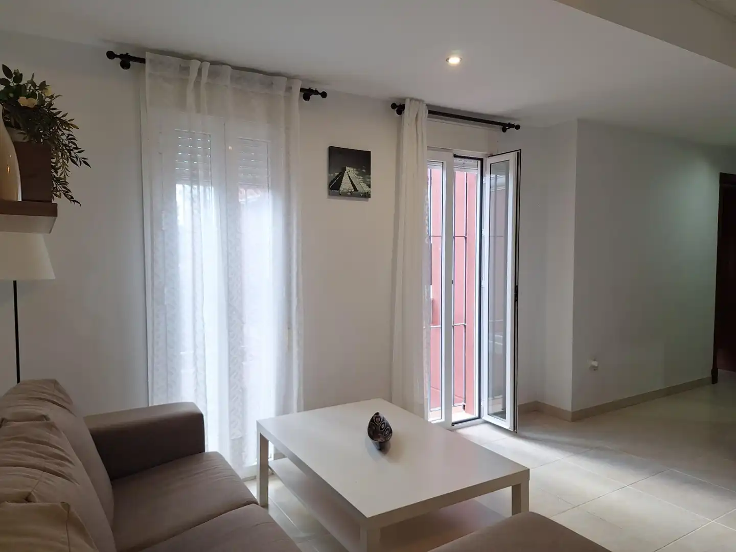 Sala de estar de Piso de alquiler en Espartinas con Aire acondicionado