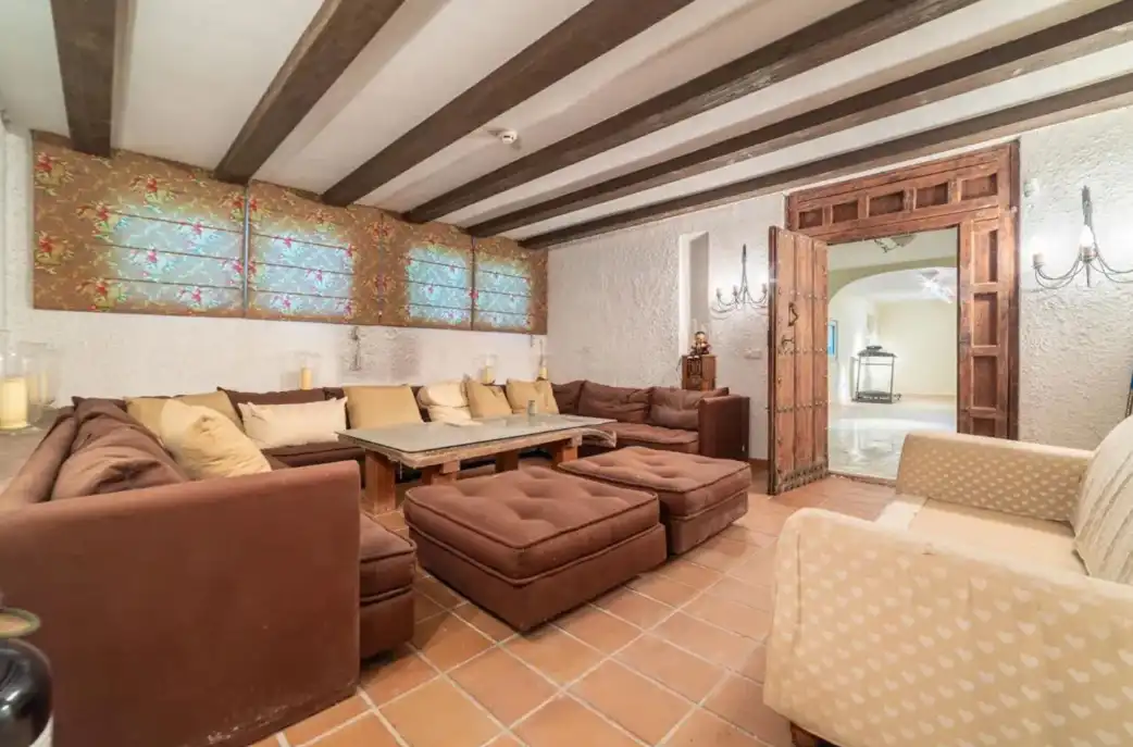 Sala de estar de Casa o chalet en venta en Madrid con Aire acondicionado, Calefacción y Jardín privado