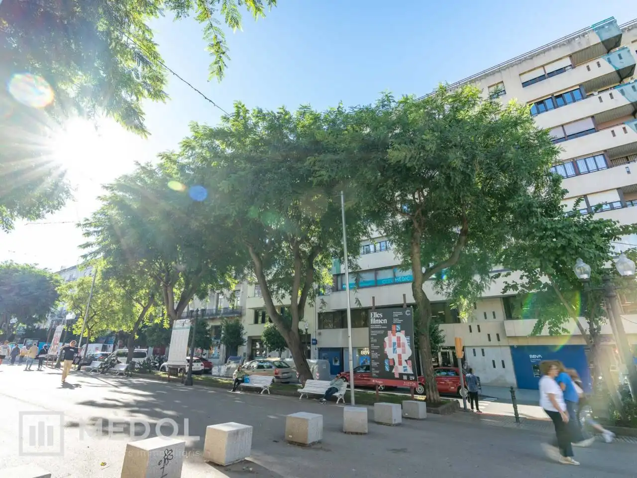 Vista exterior de Piso en venta en Tarragona con Calefacción, Parquet y Amueblado