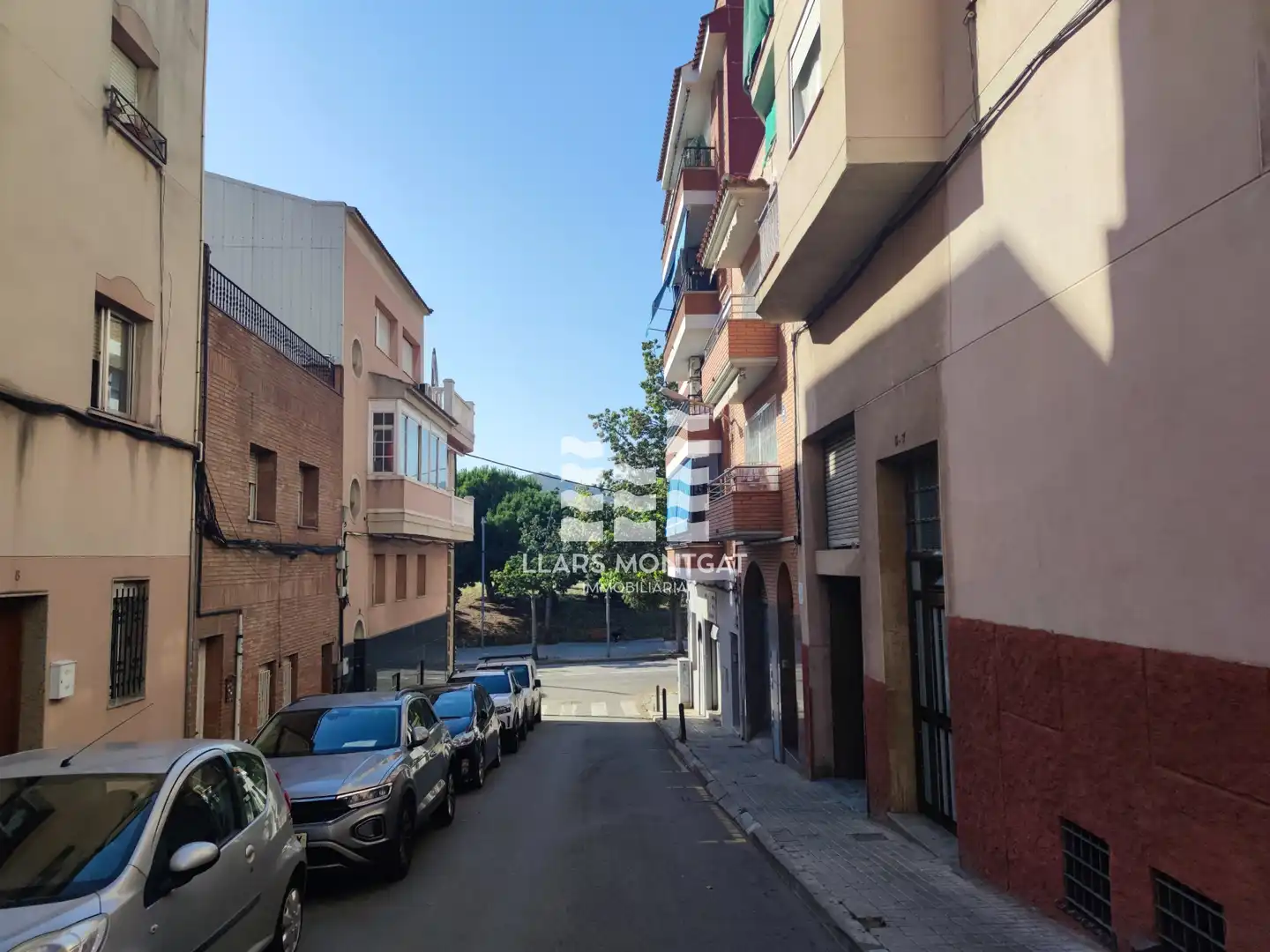 Vista exterior de Àtic en venda en Badalona amb Calefacció, Parquet i Terrassa