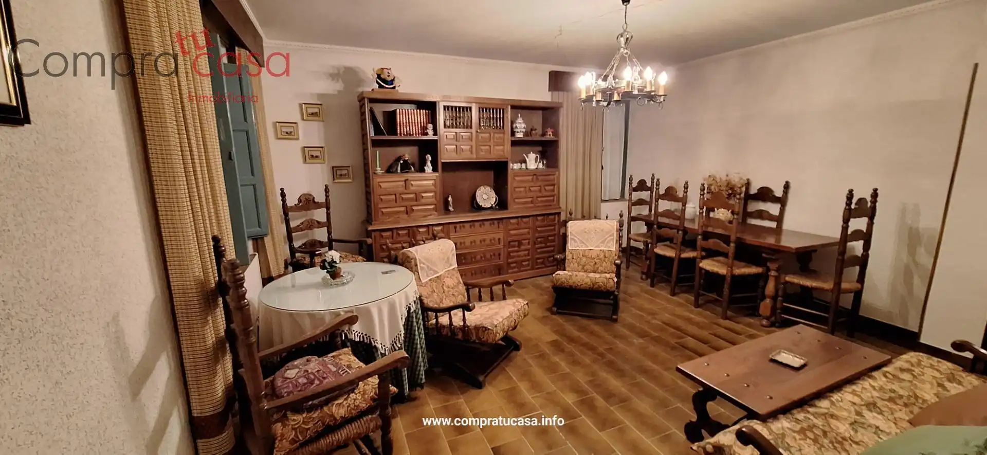 Dining room of Houses for sale in Otero de Herreros  with Private garden, Storage room and Furnished