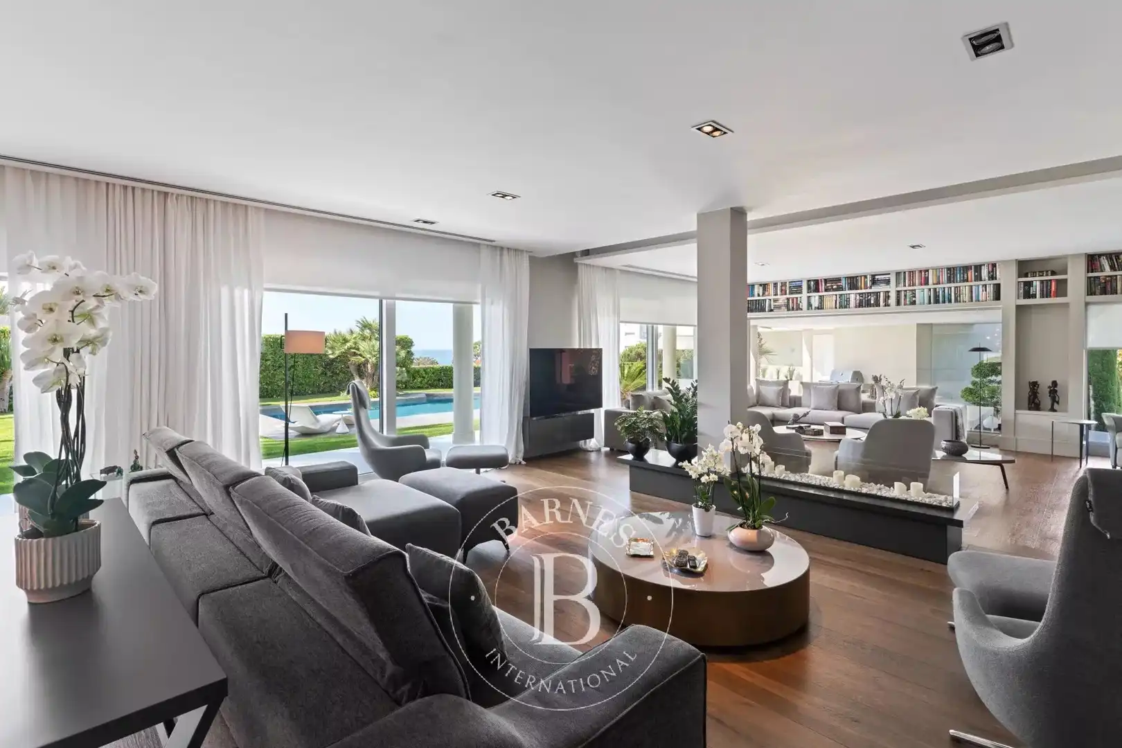 Sala de estar de Casa o chalet en venta en Sant Pol de Mar con Aire acondicionado, Calefacción y Jardín privado