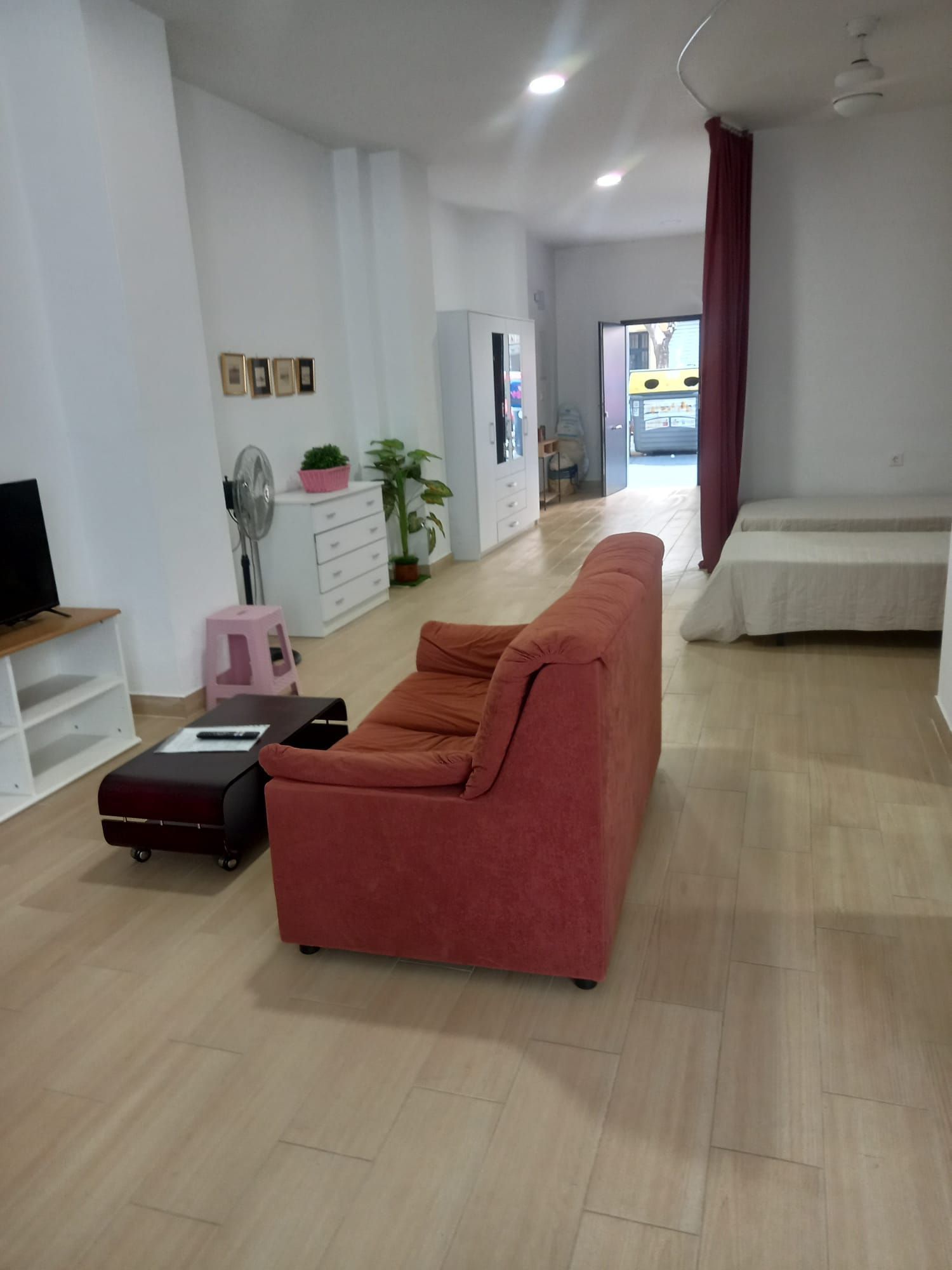 Living room of Flat for sale in  Valencia Capital  with Air Conditioner