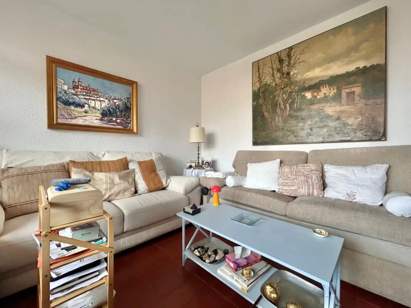 Sala d'estar de Apartament en venda en Málaga amb Aire condicionat, Terrassa i Balcó