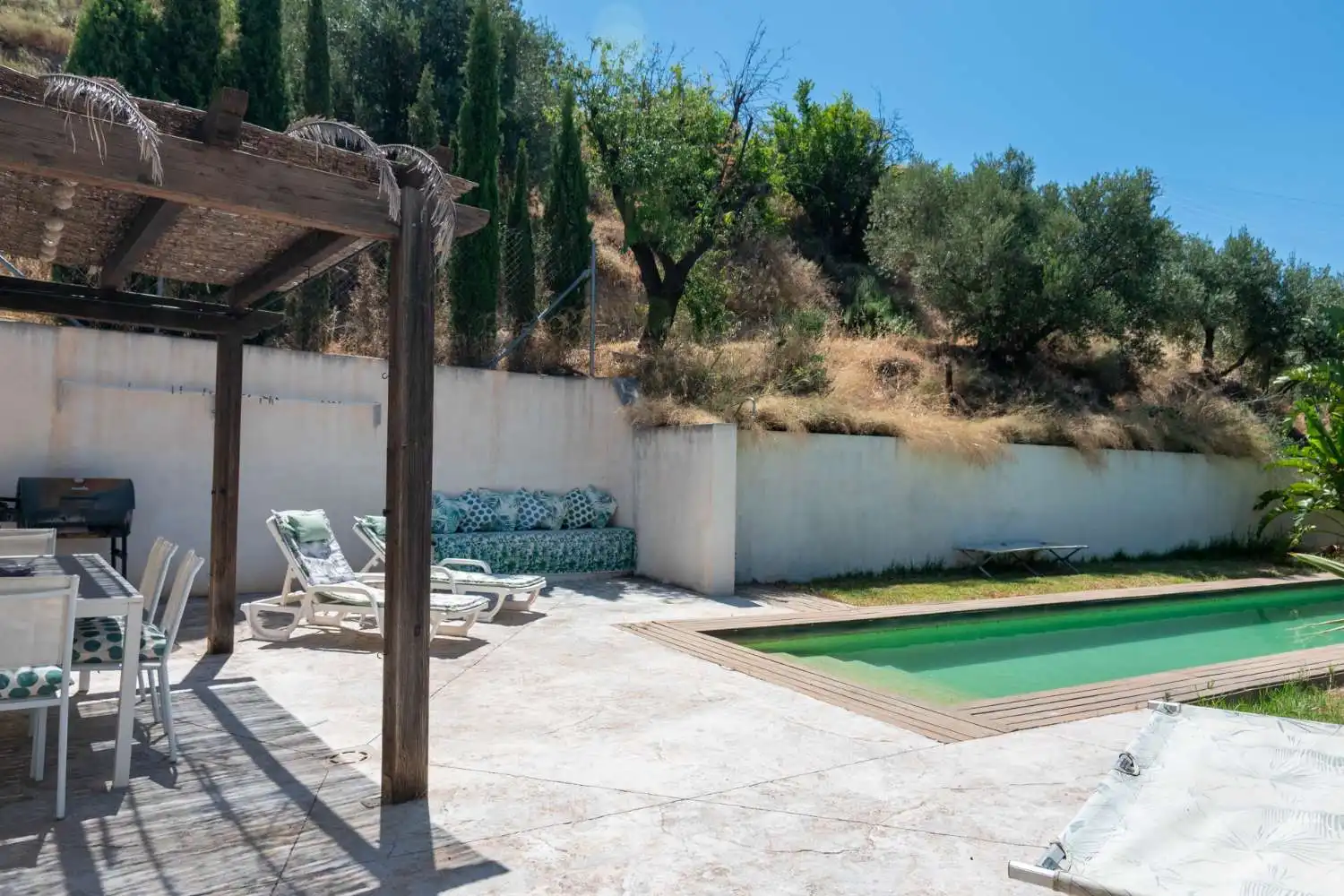 Piscina de Finca rústica en venda en Lecrín amb Piscina