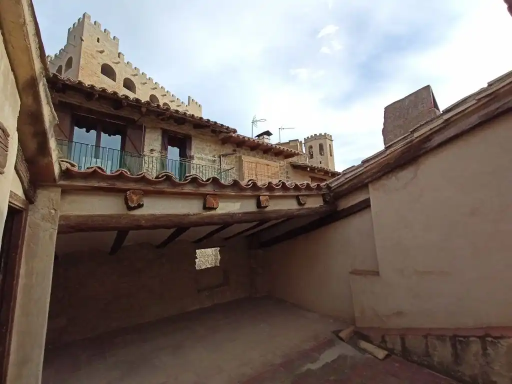 Vista exterior de Finca rústica en venta en Valderrobres con Terraza y Balcón