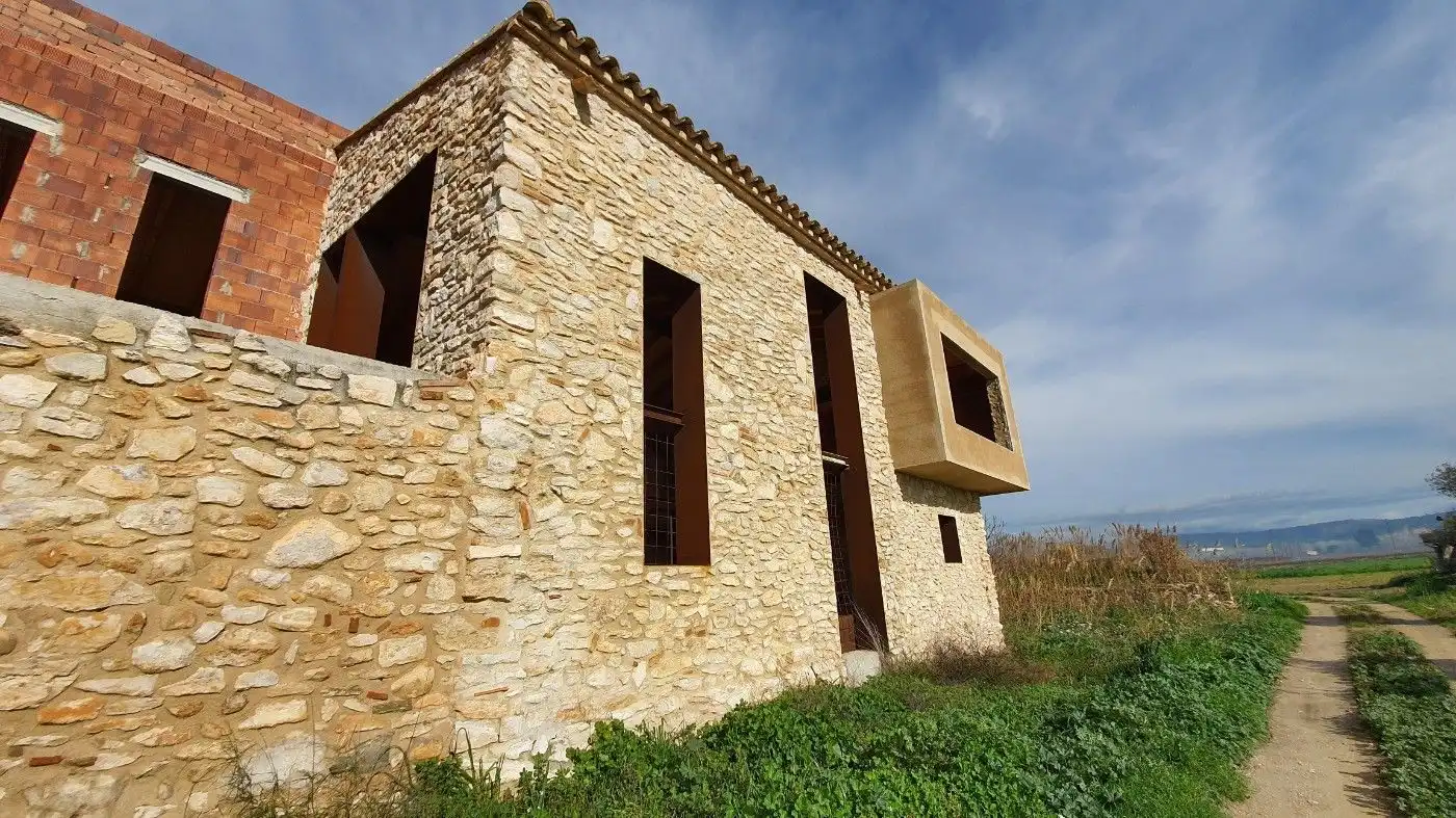 Vista exterior de Casa o chalet en venta en Benissanet con Terraza