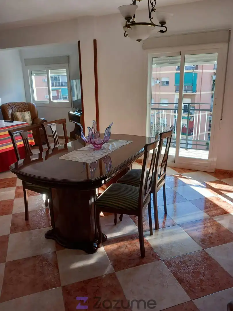 Dining room of Flat for rent in Granada  with Air Conditioner, Heating and Furnished