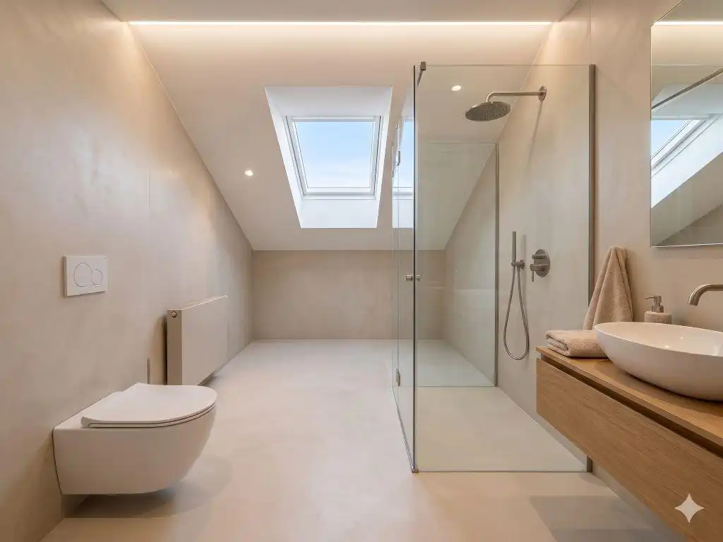 Baño de Casa o chalet en venta en Torrelavega  con Calefacción, Terraza y Trastero