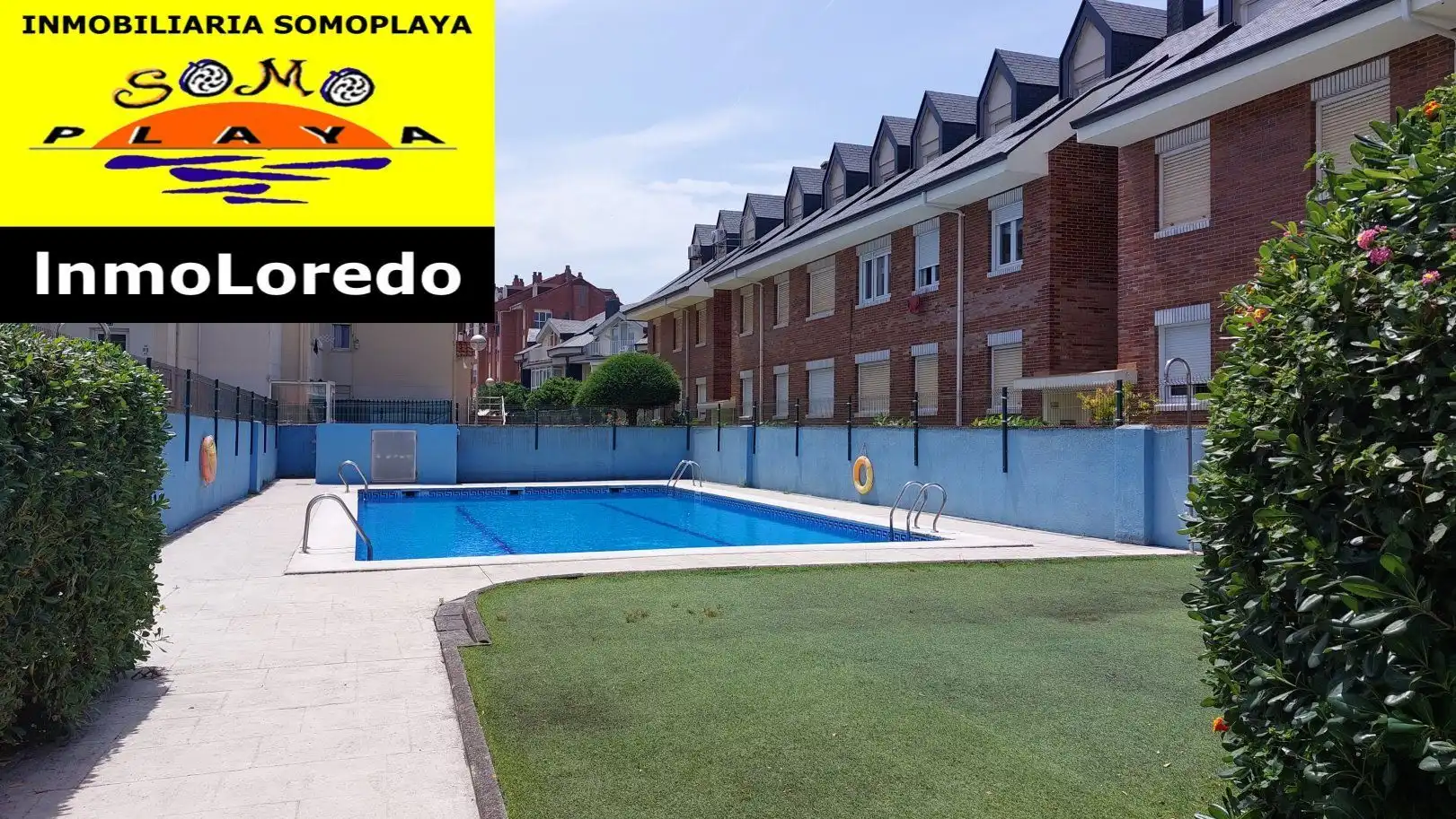 Schwimmbecken von Wohnung zur Miete in Ribamontán al Mar mit Terrasse, Möbliert und Gemeinschaftspool