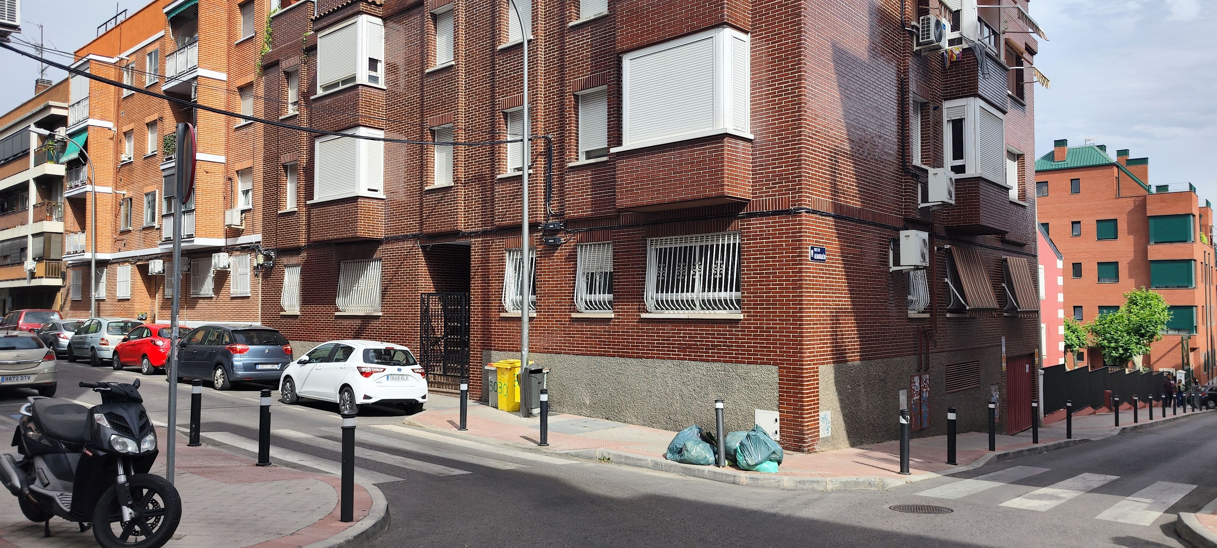 Exterior view of Flat for sale in  Madrid Capital  with Terrace
