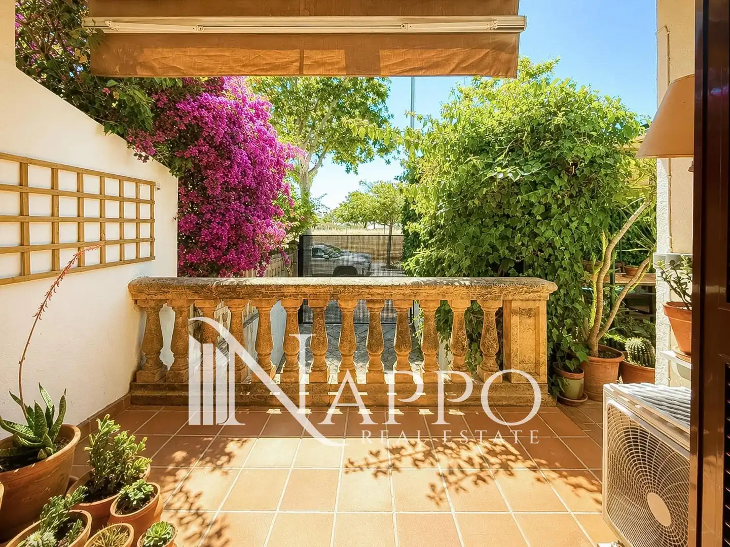 Terraza de Casa adosada en venta en  Palma de Mallorca con Aire acondicionado, Calefacción y Jardín privado