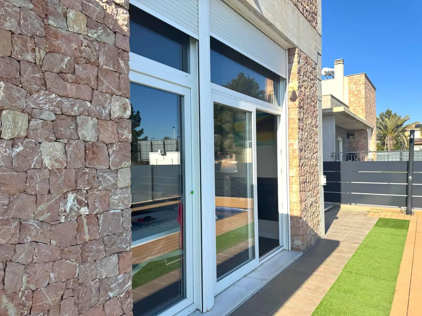 Exterior view of Houses for sale in Molina de Segura  with Air Conditioner, Private garden and Terrace