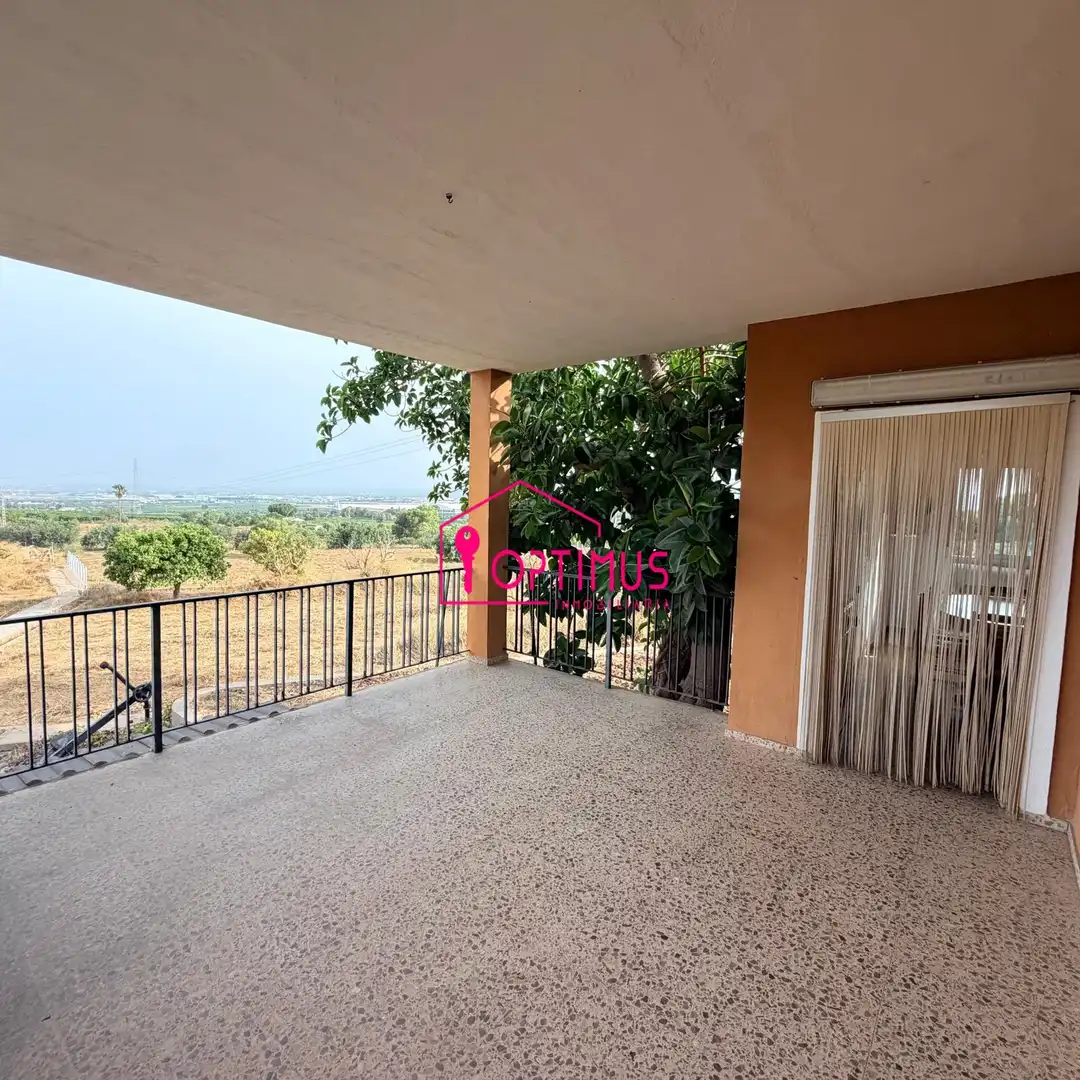 Terraza de Casa o chalet en venta en Loriguilla con Piscina
