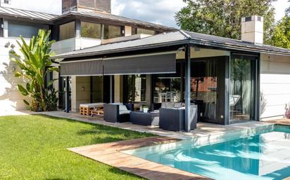 Terrassa de Casa o xalet en venda en Sant Just Desvern amb Calefacció, Jardí privat i Parquet