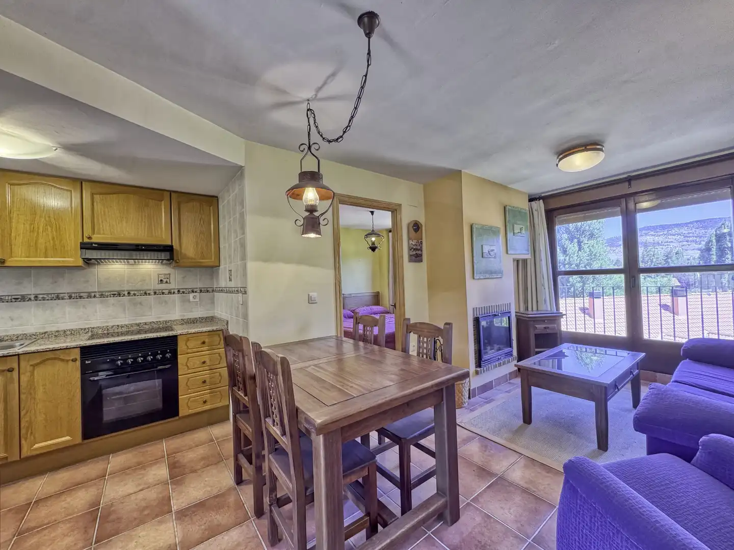 Cocina de Piso en venta en Alcalá de la Selva con Calefacción