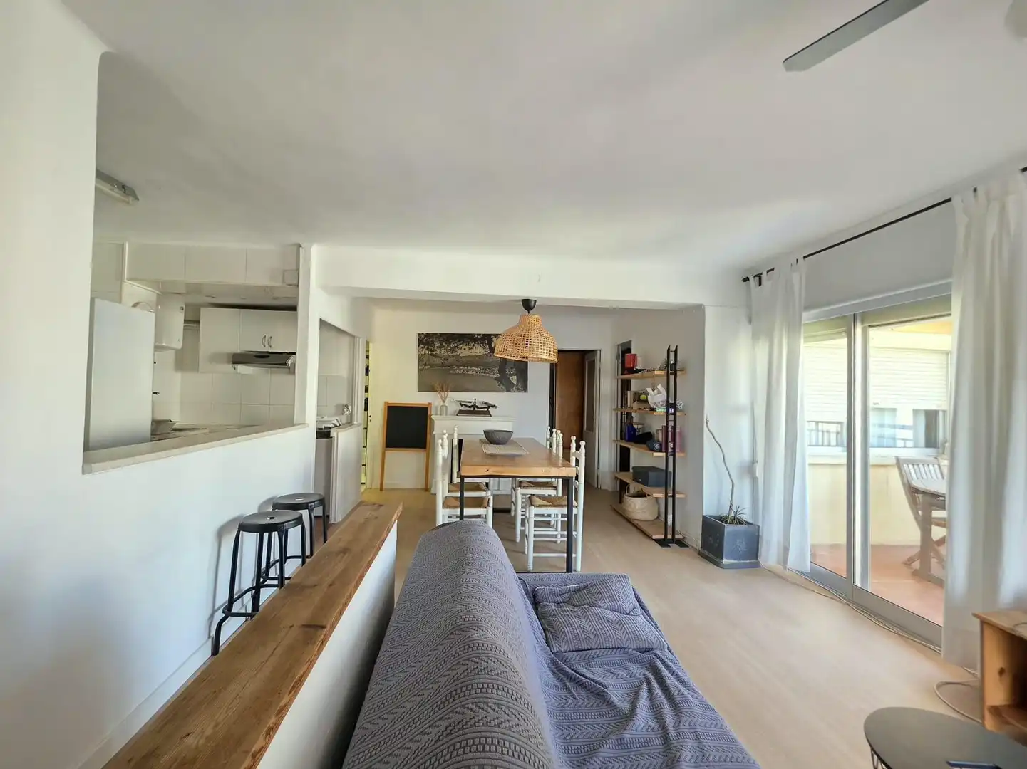 Sala de estar de Piso en venta en Salou con Aire acondicionado, Jardín privado y Parquet