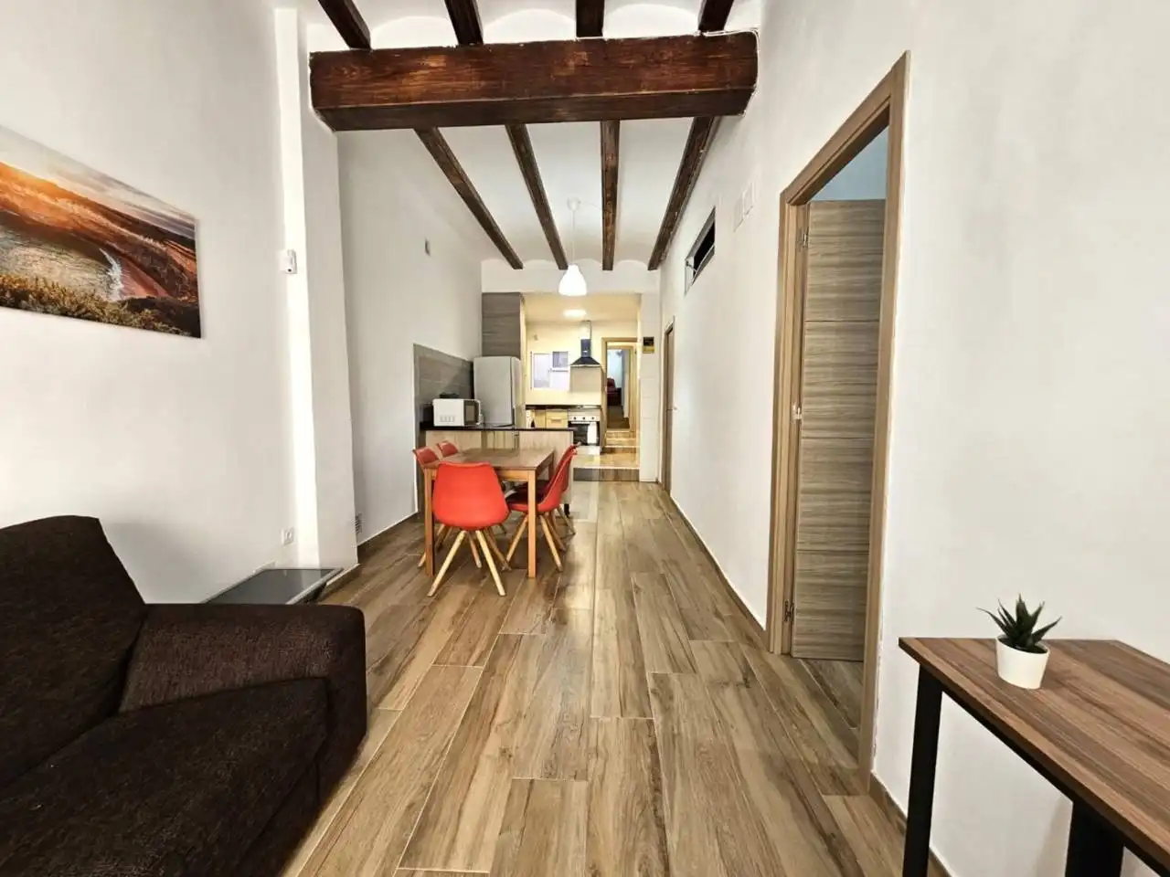 Sala d'estar de Pis en venda en Cullera amb Aire condicionat, Moblat i Balcó