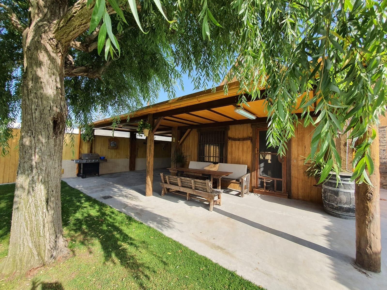 Terrassa de Casa o xalet en venda en Chipiona amb Aire condicionat, Jardí privat i Terrassa