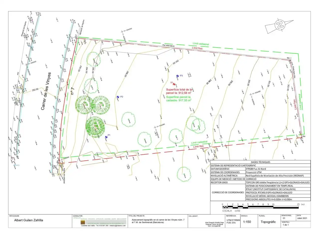 Terreny residencial en venda a Calle les vinyes, imagen 5