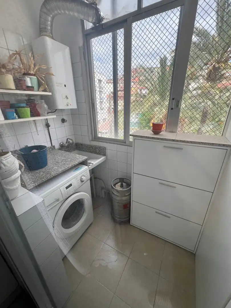 Kitchen of Flat for sale in Murcia  with Storage room, Furnished and Balcony