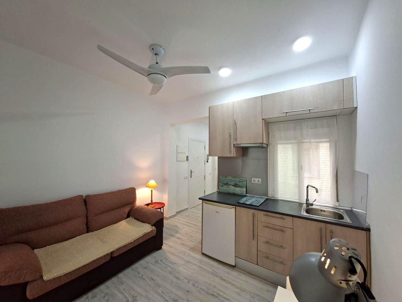 Living room of Apartment to rent in  Madrid Capital  with Heating and Furnished
