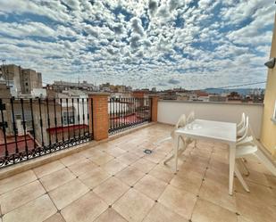 Terrace of Flat to rent in  Murcia Capital  with Air Conditioner, Heating and Terrace