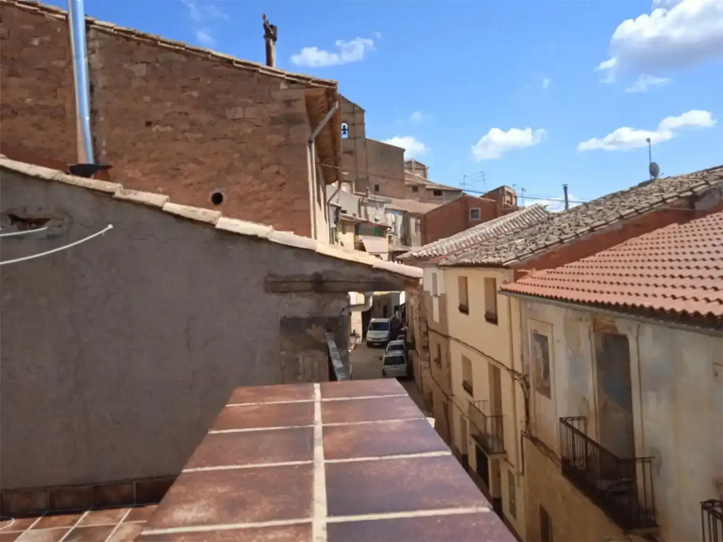 Vista exterior de Piso en venta en Mazaleón con Amueblado y Balcón