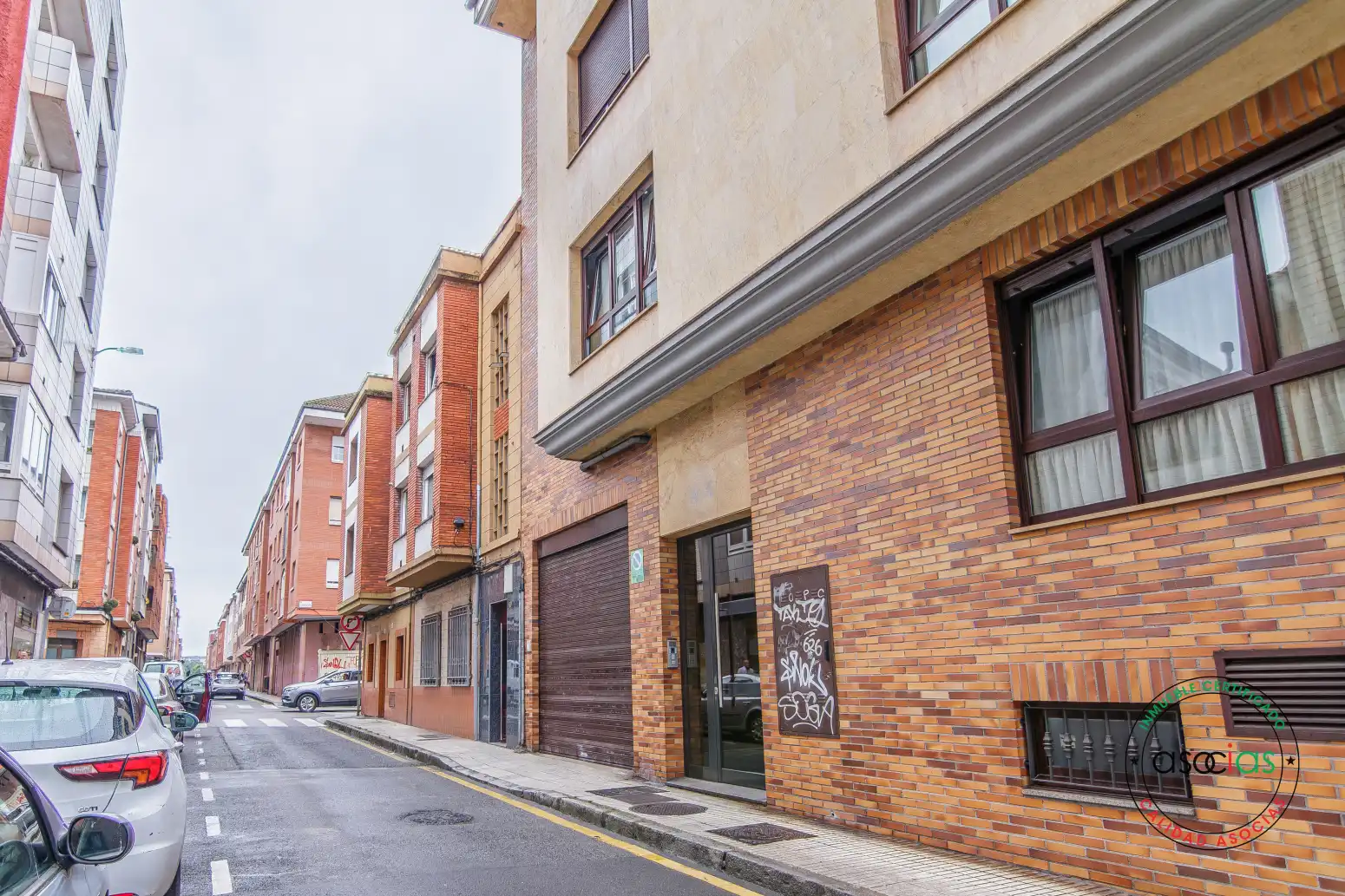 Vista exterior de Piso en venta en Gijón  con Calefacción y Terraza