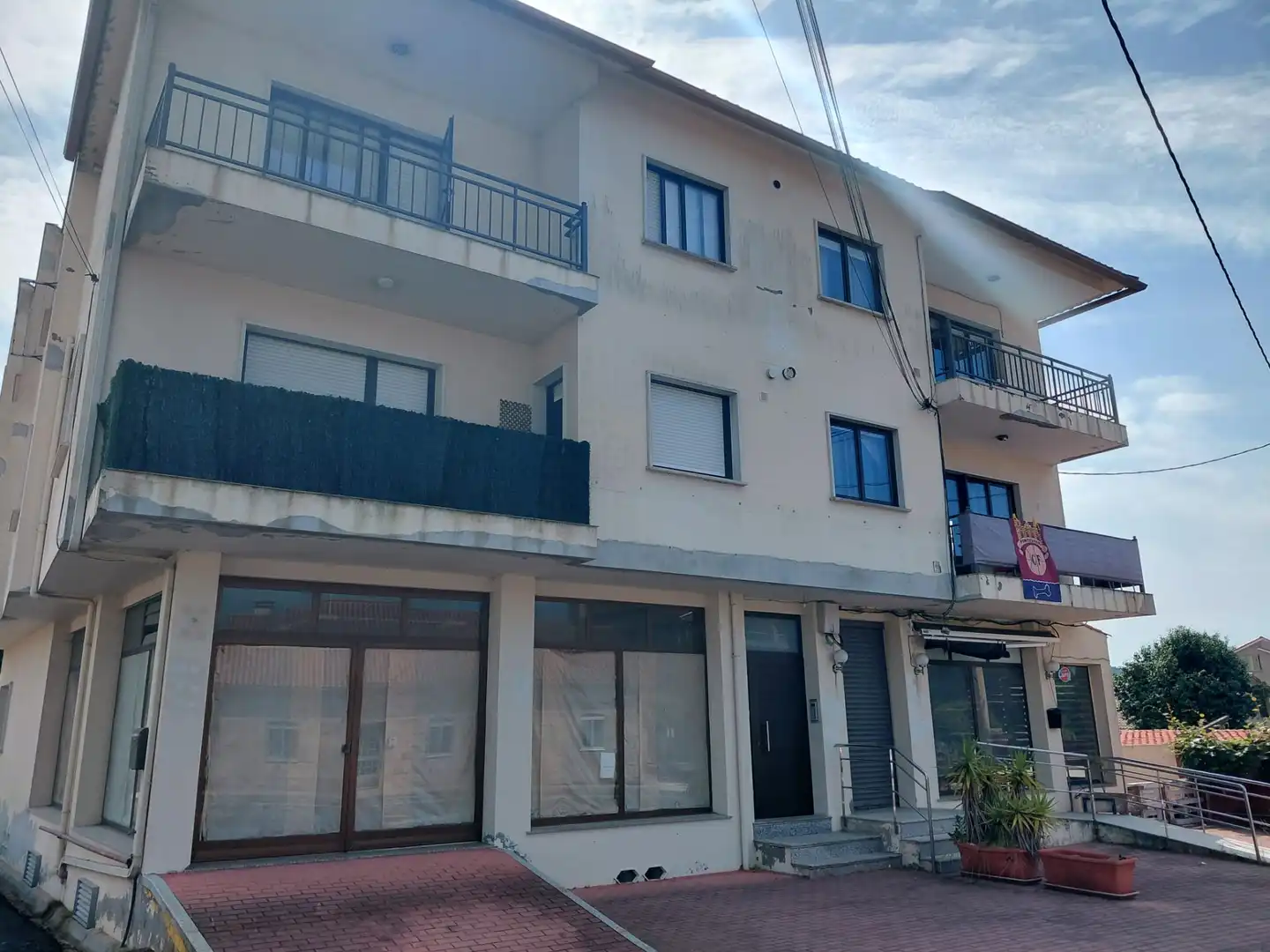 Vista exterior de Piso en venta en Sanxenxo con Calefacción, Terraza y Trastero